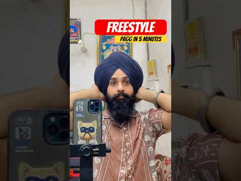 Sab to easy te jaldi banan wali pagg #freestyle by @DildeepAmbala