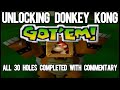 HOW TO UNLOCK DONKEY KONG FULL WALKTHROUGH MARIO GOLF N64