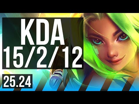 ZERI vs YASUO (MID) | 15/2/12 | EUW Master | 25.24