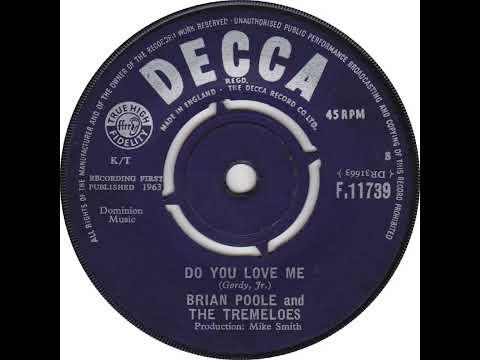 UK New Entry 1963 (191) Brian Poole & The Tremeloes - Do You Love Me