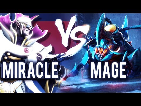 Miracle- Invoker vs Mage Weaver - You Are Not M-God! Dota 2