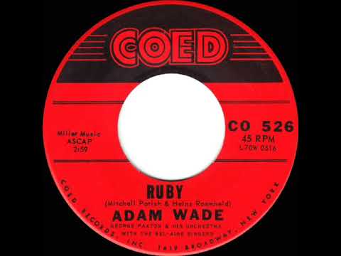 1960 Adam Wade - Ruby