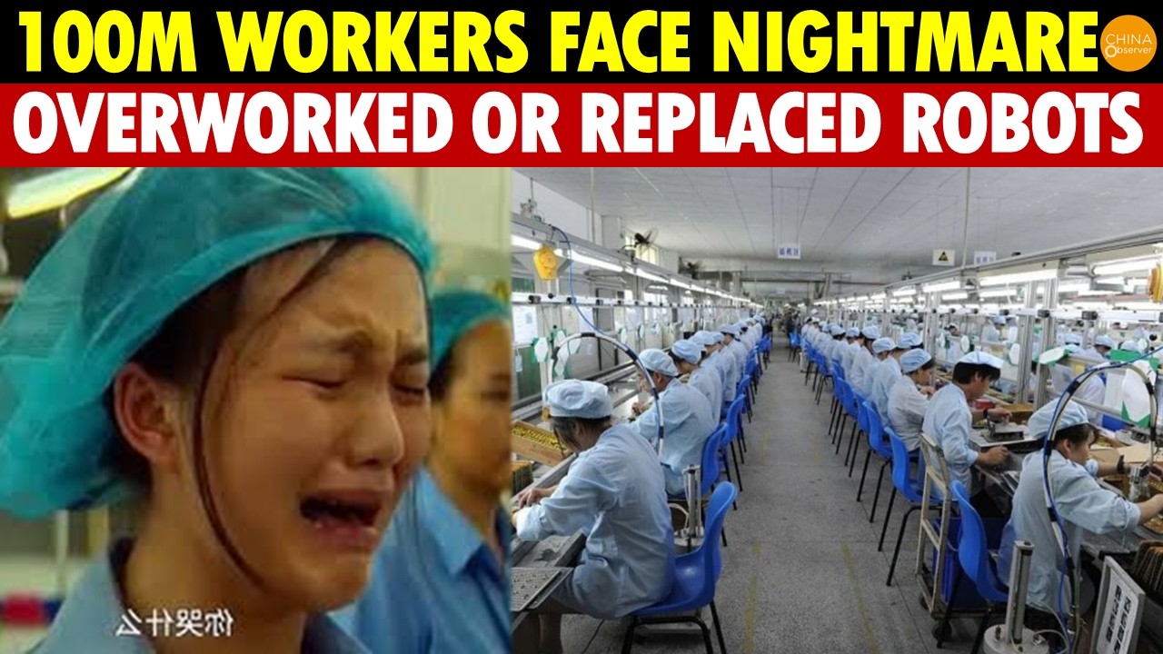 100 Million Chinese Factory Workers Cry Out: 15-Hour Shifts Or Replaced By Robots