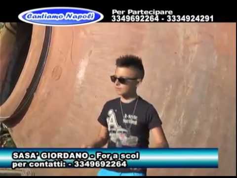 SASA' GIORDANO FOR A SCOLA CANTIAMO NAPOLI