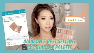 Trying Amazon’s BEST SELLING Eyeshadow Palette! 2019