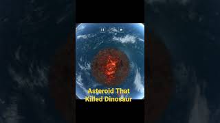 How Dinosaur Were Killed | How Earth Reacted To Asteroid | Dinosaurs Mass Extinction | #bestcreation