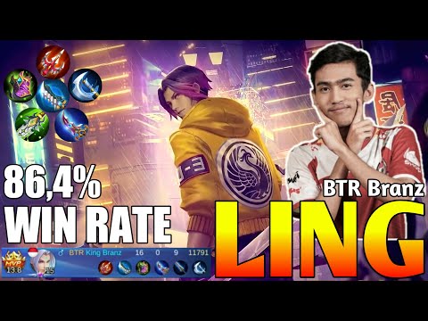 SERU BANGET! Branz MENGGILA PAKE LING AMPE KILL 16, BUILDNYA SAKIT BANGET, MUSUHNYA GA DIKASIH AMPUN