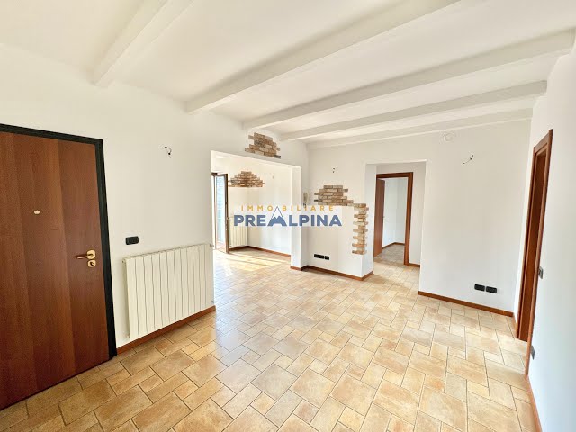 Trilocale ristrutturato in centro a Vertova – Senza spese condominiali!