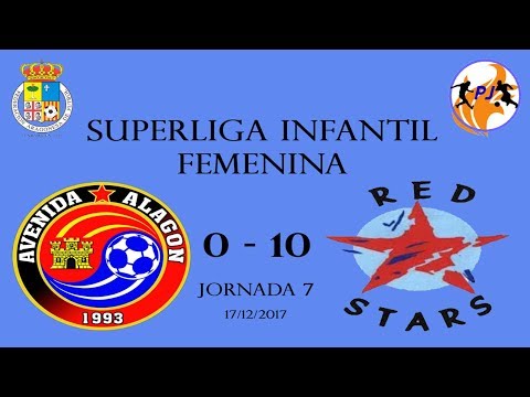 Avenida Alagón vs Red Stars 0-10 / J7 / Superliga Infantil femenina / PORTERO JUGADOR - FUTSAL BASE