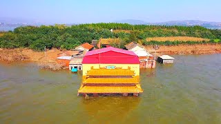 中国のとある風景 ｜洪水は非情だ