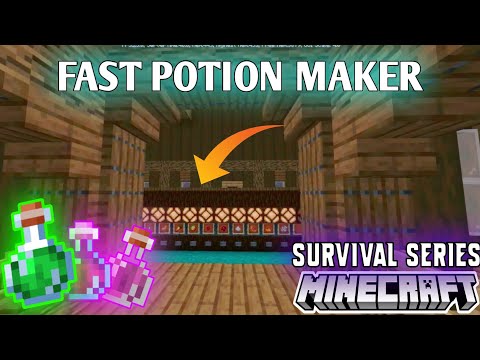 Fast Potion Making in MINECRAFT - SquadX Chamber