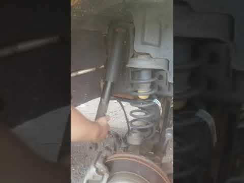 Quickest way to remove your front shock on your Jk Wrangler.
