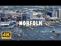 Norfolk, Virginia, USA 🇺🇸 | 4K Drone Footage