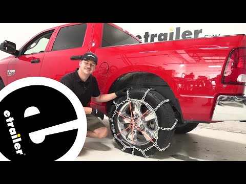 Install: Titan Chain Snow Tire Chains w/ Cams for Wide Base Tires on a 2022 Ram 1500 Classic