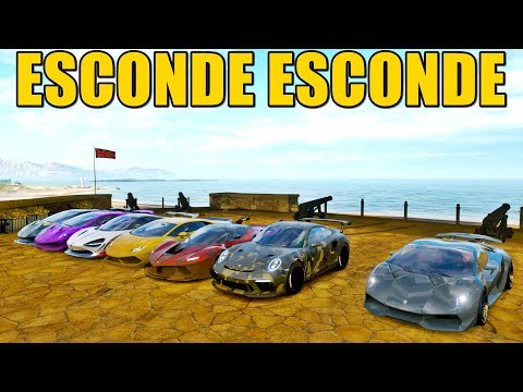 ESCONDE ESCONDE - NA LIVE NÃO DA PARA TROLLAR RS - FORZA HORIZON 4 - GAMEPLAY