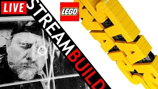 🔴 Building LEGO Brick-Built Star Wars Logo Set (75407) Live!