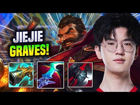 JIEJIE CARRYING THE GAME WITH GRAVES! - EDG JieJie Plays Graves Jungle vs Shaco! | Season 2022