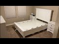 Costco Universal Broadmoore Bed Install Step By Step How To Assemble A Bed