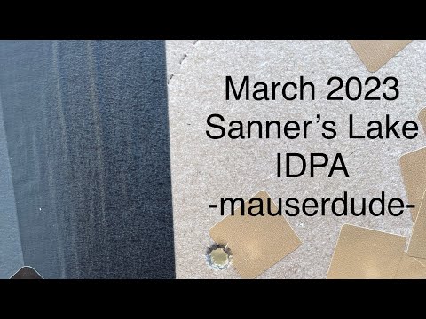 March 2023 Sanner’s Lake IDPA - mauserdude