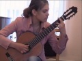 гляжу в озера синие (Guitar) 