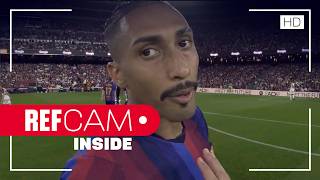 REFCAM POV: FC Barcelona vs Rayo Vallecano 👀