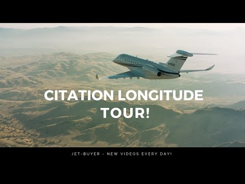 $27 million Cessna Citation Longitude Tour
