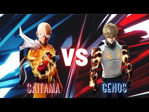 Saitama vs Genos  (4K)