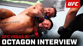 Chris Padilla Octagon Interview | UFC Vegas 91