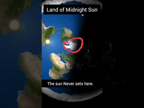 The sun never sets here - Antarctica🫣😲 #shorts #viral #omg #physics #Antarctica