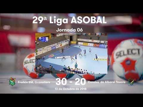 LIGA ASOBAL J06: Fraikin BM. Granollers - Condes de Albarei Teucro 30-20