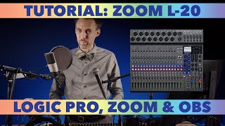 Video thumbnail for Connecting the Zoom L-20 to a Computer & Interfacing with Logic Pro, Zoom and OBS by Jesse Koester