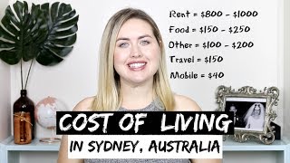 COST OF LIVING in SYDNEY | MONTHLY EXPENSES BUDGET