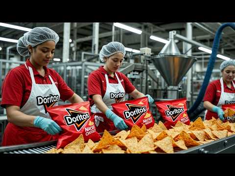Como são feitos os Doritos? [Processo de Fábrica]