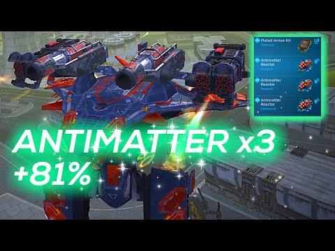 Maxed Antimatter | ROCKET Ao Ming gameplay | RUPTURE TSAR | War Robots | WR