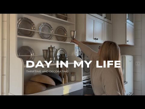 A Day Of Antique Shopping, Decorating And Getting Ready For Spring | Slow Living