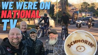 We got on NATIONAL TV - Channel 7 Sunrise at SCHMOKIN CAFE BERRIMA - James Tobin