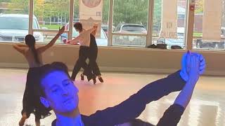 Champions Dance Sport Club Foxtrot Practice at Todos Christopher Affonso and Holly Hatleberg