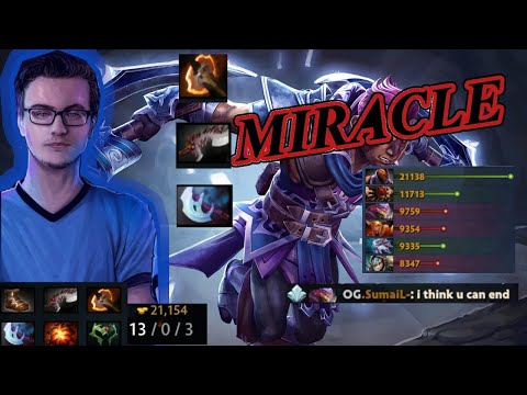 NIGMA MIRACLE ANTIMAGE WTF Networth lead With OG Midone Making Sumail Rage dota 7.24 full gameplay!