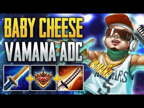 WHEN TANKS DO DAMAGE! Vamana ADC Gameplay (SMITE Ranked Conquest)
