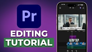 Adobe Premiere For iPhone Video Editing Tutorial (2025)