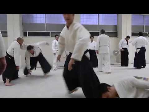 Waka Sensei (Mitsuteru Ueshiba) Shomen uchi Iriminage