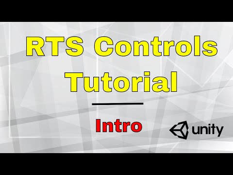 RTS Controls tutorial with Unity Pt. 1 - Intro