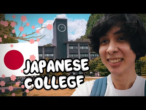 日本大學的一天 (Day at a Japanese University)