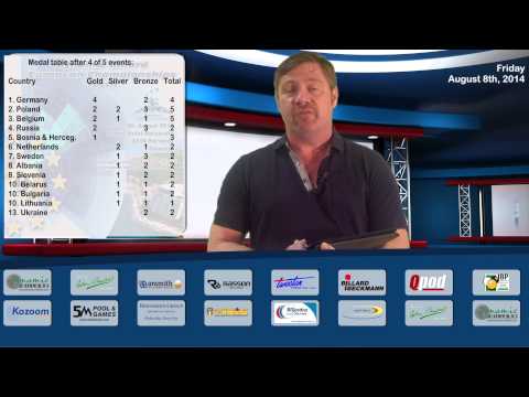 9-Ball individuals decided - Gold for Khodjaeva, Pehlivanovic and Wahl