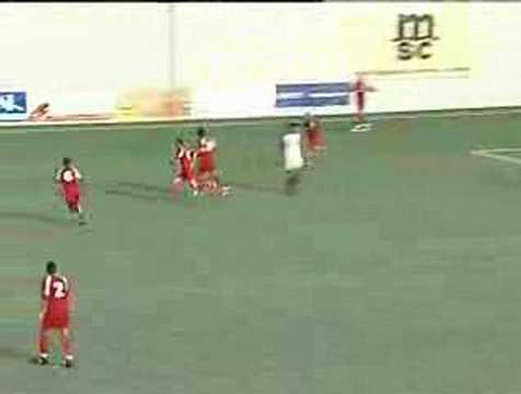 Sorrento-Vibonese:gol di Di Mauro