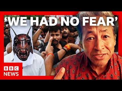 Sonam Wangchuk: Modi weakened ‘terribly’ by India's cockroach protests | BBC News