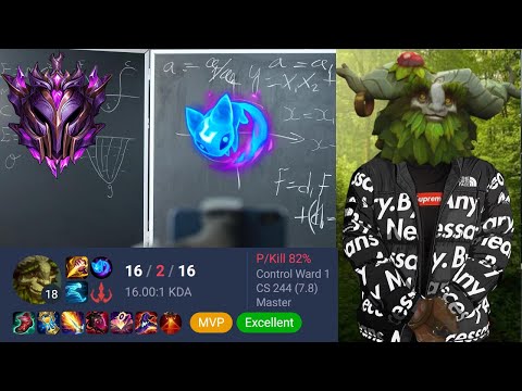 TEACHING CHAT HOW TO SOLO CARRY AS FULL AP IVERN IN MASTERS (DROPPED 45K DMG)