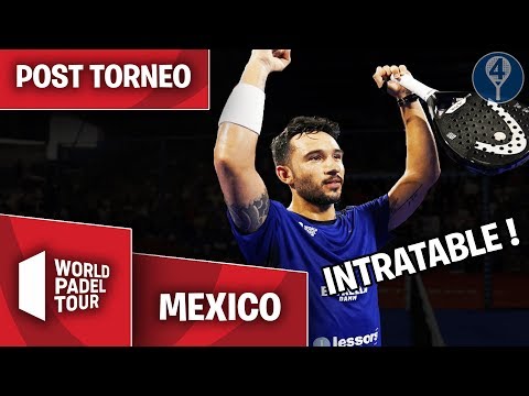 SANYO ES UN EXTRATERRESTRE WORLD PADEL TOUR MEXICO OPEN 2019 – el4Set