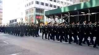 "The Fighting 69th" United States Army National Guard Leads The St. Patrick's Day Parade