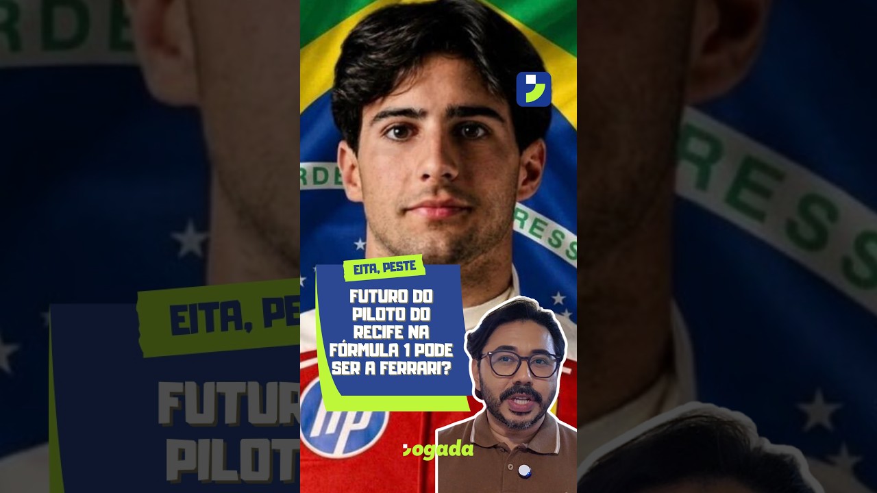 Imagem da notícia Análise: Futuro do novo piloto do Recife na Fórmula 1 pode ser a Ferrari?